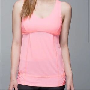Lululemon Women’s Hustle and Bustle Tank Pink Size 4